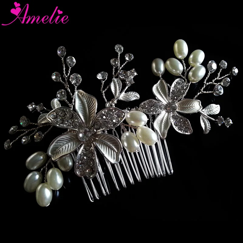 AC3080 Pearl hair comb (2)