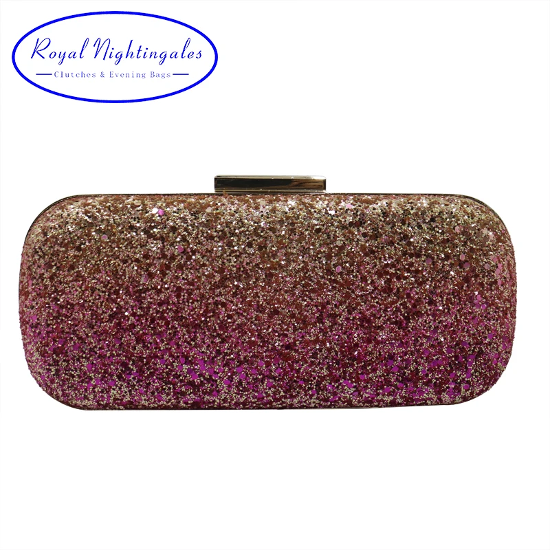 

Royal Nightingales Newest Popular Sequin Evening Clutch Bag and Evening Bags for Womens Purses Handbag for Party