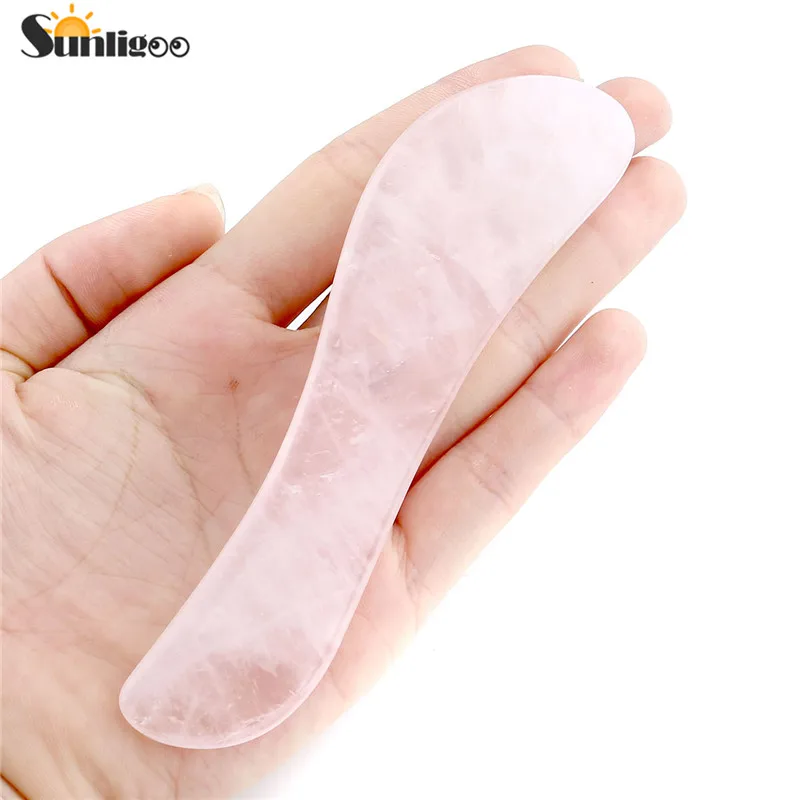 rose quartz gua sha tool rose quartz gua sha tool