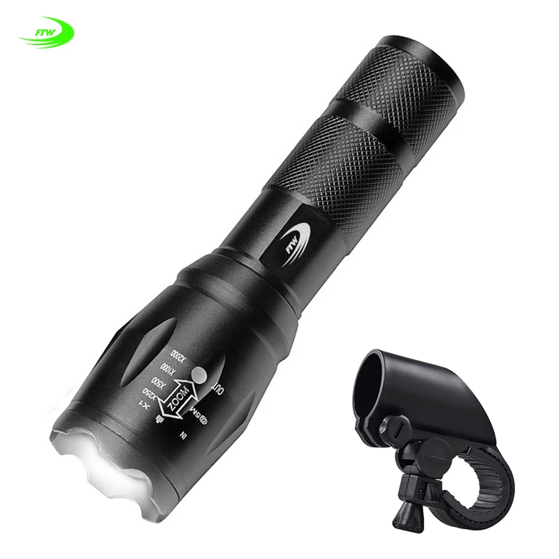 Фонарь велосипедный светодиодный 7 Вт 2000 лм 5 режимов|torch holder|bicycle light wattt6 led bike |