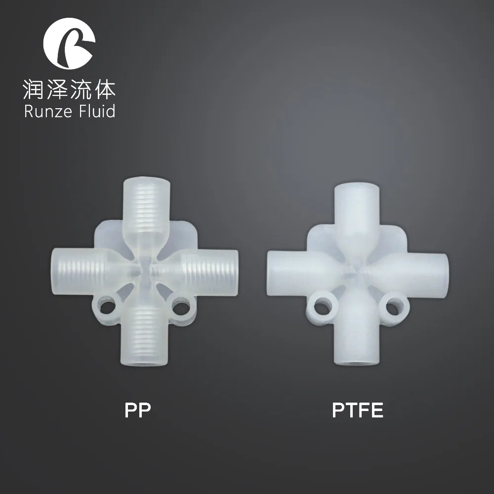 

Factory Supply Square Tube Connector 1/4-28UNF Female