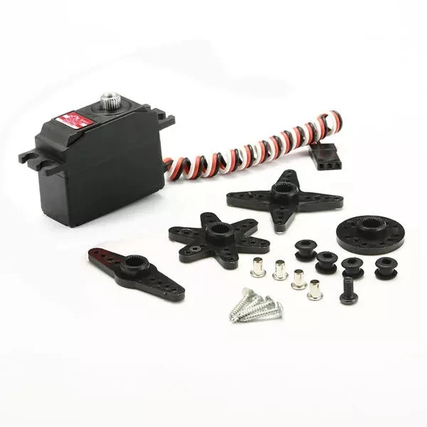 

JX PDI-2504MG servo 0.1 sec 4.5kg core Metal Gear digital for 450 helicopter Airplane 1/18 car Remo Hobby Smax wltoys 1