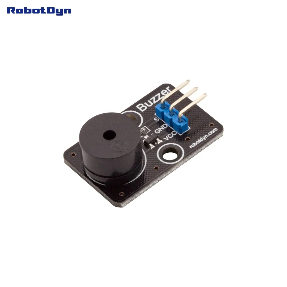 

Buzzer module. For DIY project compatible for Arduino, Raspberry, STM. For 3.3V/5V.