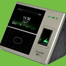 Встроенный порты Ethernet распознавания лиц посещаемость времени ZKTeco uFACE800 уход за кожей лица с версия ZK алгоритм