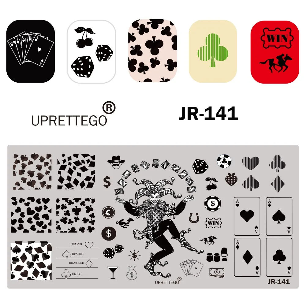 Шаблон штамповочной пластины из нержавеющей стали русская фраза покер винтажный цветок кактус Мехико нот инструмент для ногтей JR141-150