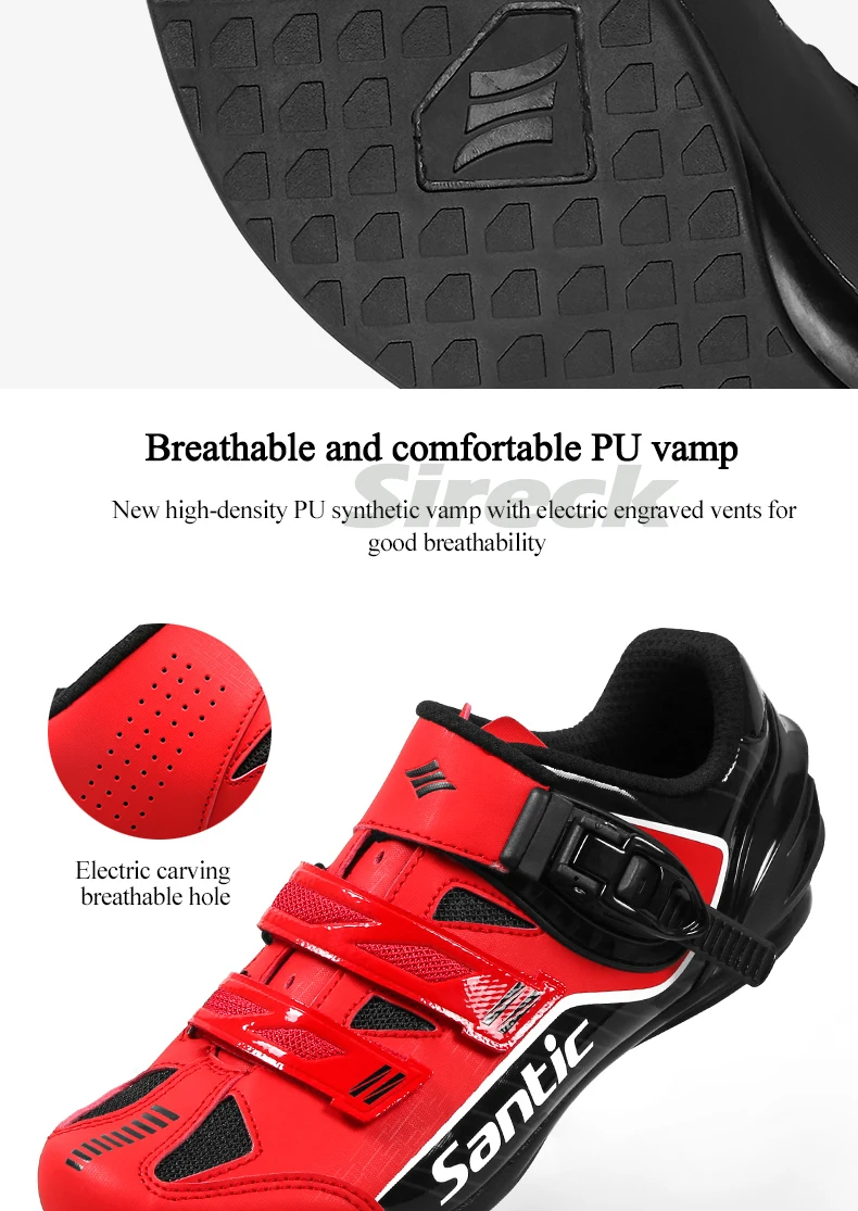 Santic Cycling Shoes 2019 Pro Men Unlocked Mountain Road Bike Shoes Anti-slip Breathable MTB Bicycle Shoes Zapatillas Ciclismo
