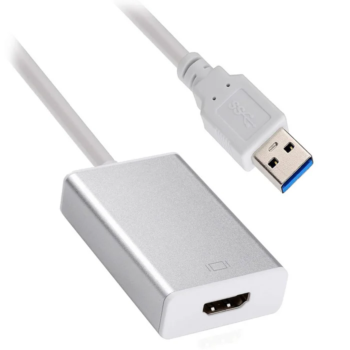 Адаптер для кабеля HDTV с USB 3 0 и 2 на HDMI внешняя видеокарта Windows ПК ноутбука |