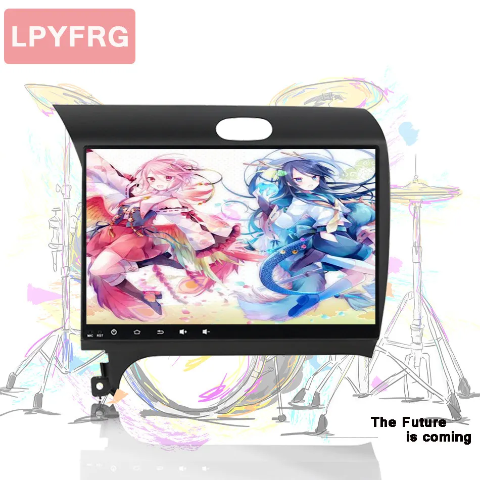 Cheap 9" Android 9.0 Car Dvd Player Navi For Kia Cerato K3 Forte 2012-2016 4g+64g Octa Core Stereo Multimedia BT USB tape recorder 1