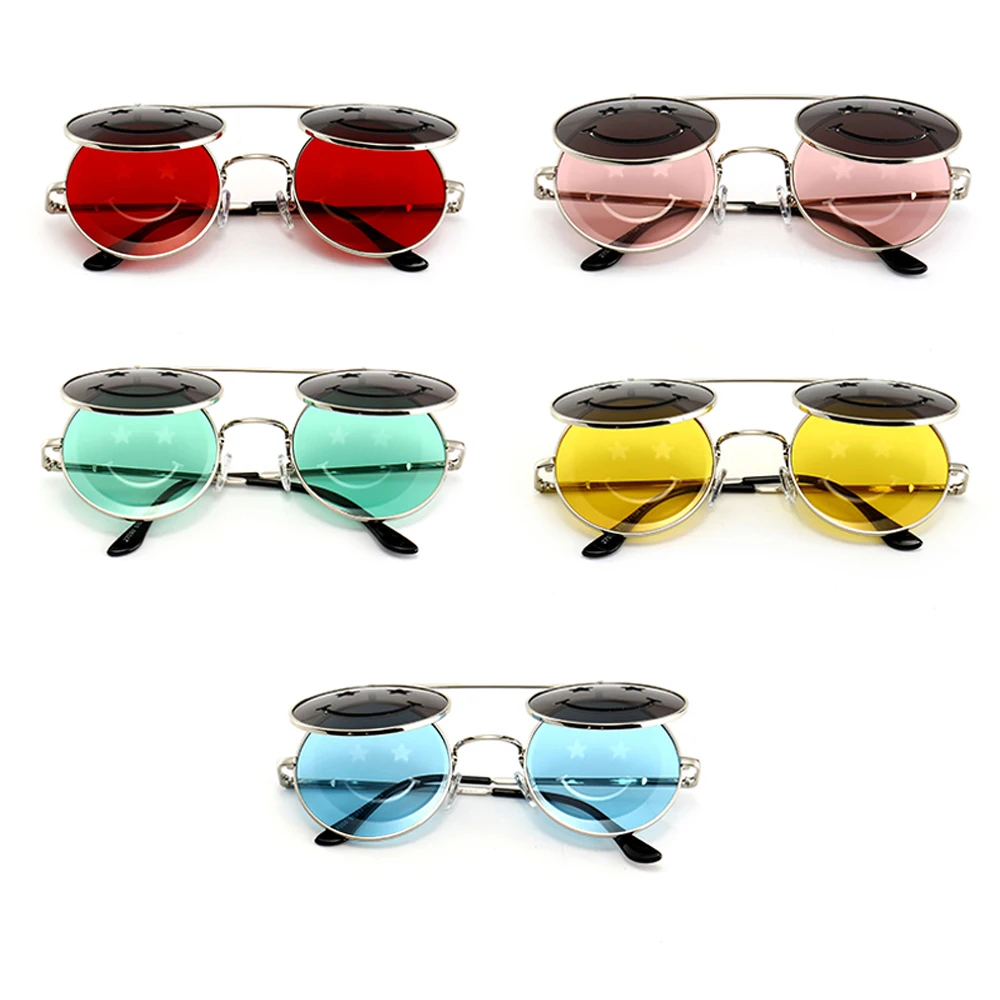 flip up round sunglasses 900043 details (2)