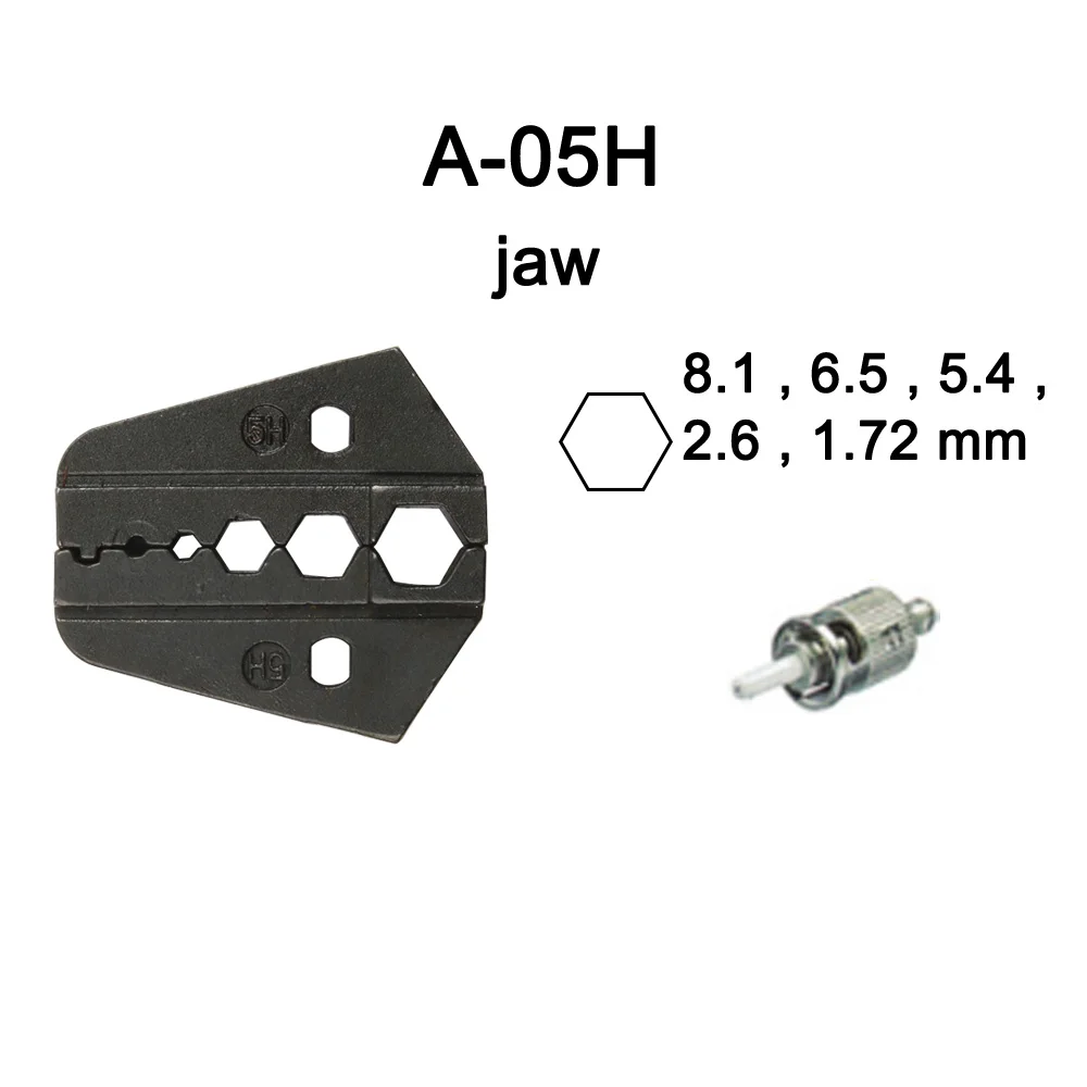 A05H A02H2 A12 A02H A35WFDie наборы для HS HS-05H FSE-05H AM-10 EM-6B1 EM-6B2 обжимной Пилер обжимной станок один комплект модули челюсти - Цвет: A05H