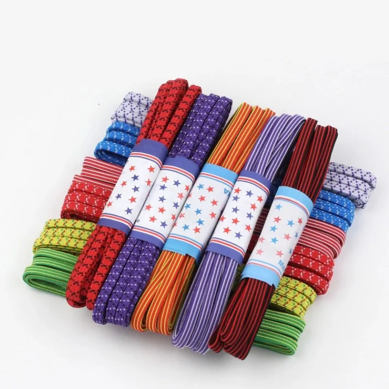 

4yards 8mm Colorful Double layer Elastic Band High-Elastic Rubber Band Elastic Rope Line DIY Hand Sewing Accessories