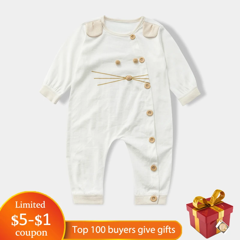 Brand New Plain Orange Cotton Babygrow Baby Body Suit babies romper
