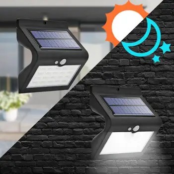 

1pcs 20LED Solar Light Sensor Outdoor IP65 Waterproof Garden Lighting Decoration Energy Saving Street Yard Wall Lamp