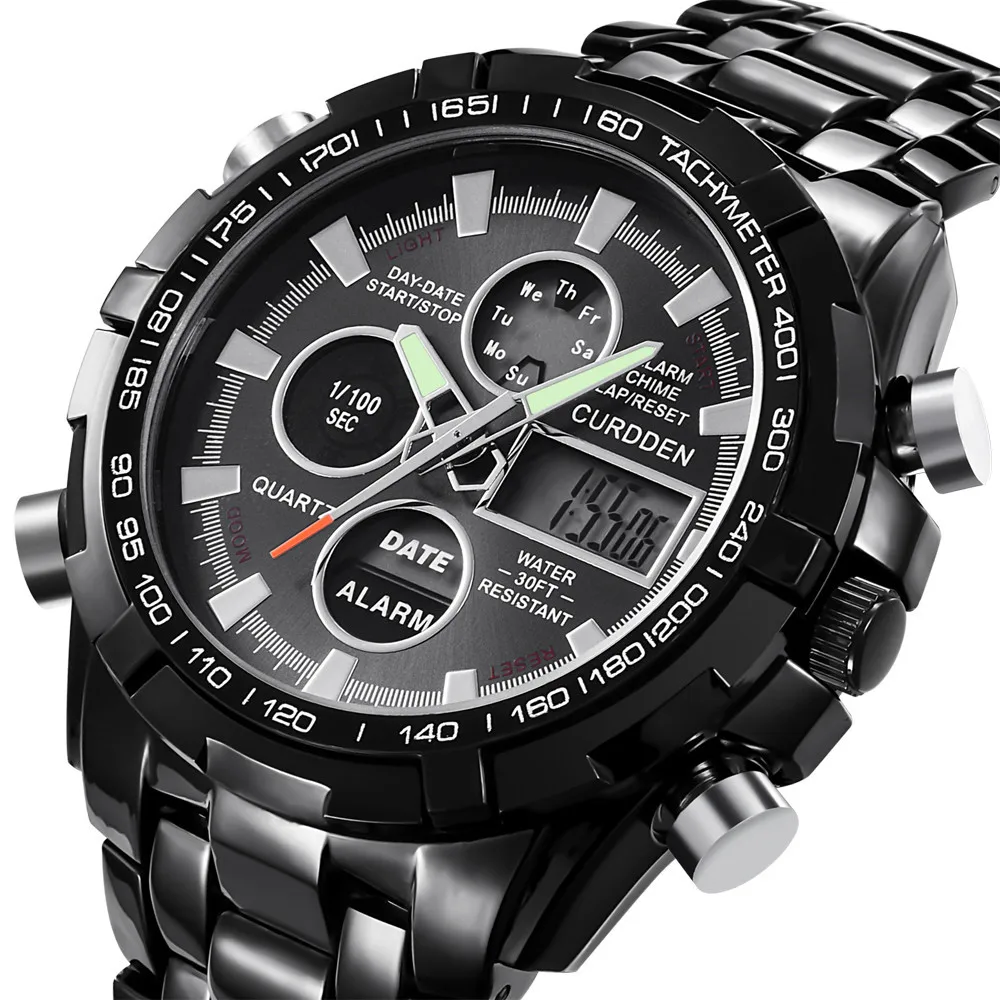 

Relogio Masculino Chronograph Sports Men Watch Top Brand Luxury Army Military Date Quartz Men Wrist Watch Reloj Hombre