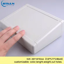 4 шт. diy проект Электронный пластиковый ящик abs пластик распределительная коробка pcb diy дизайн провода Соединительная коробка 200*145*63 мм настольный корпус