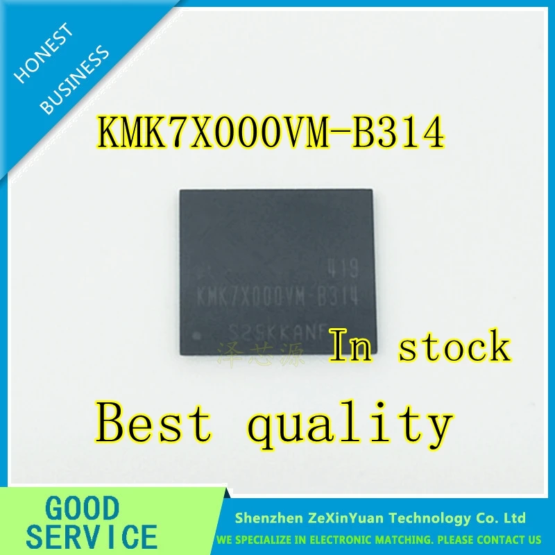 Флэш чип KMK7X000VM B314 162 FBGA EMCP наилучшее качество для использования с устройствами