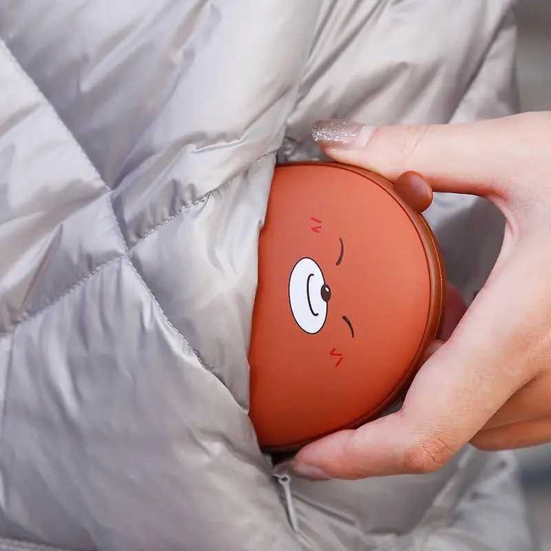 Новый милый Портативный зарядки нагреватель Handwarmer Usb мобильный мощность, мини милый кролик медведь творческий мультфильм зарядки