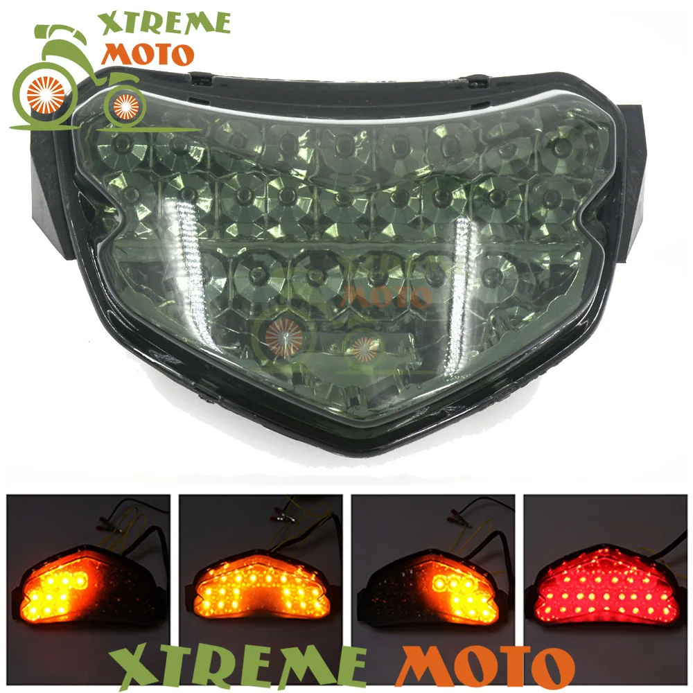 

Motorcycle LED Rear Turn Signal Tail Stop Light Lamp Integrated For Suzuki GSXR600 GSXR750 GSXR 600 750 2004 2005 04 05