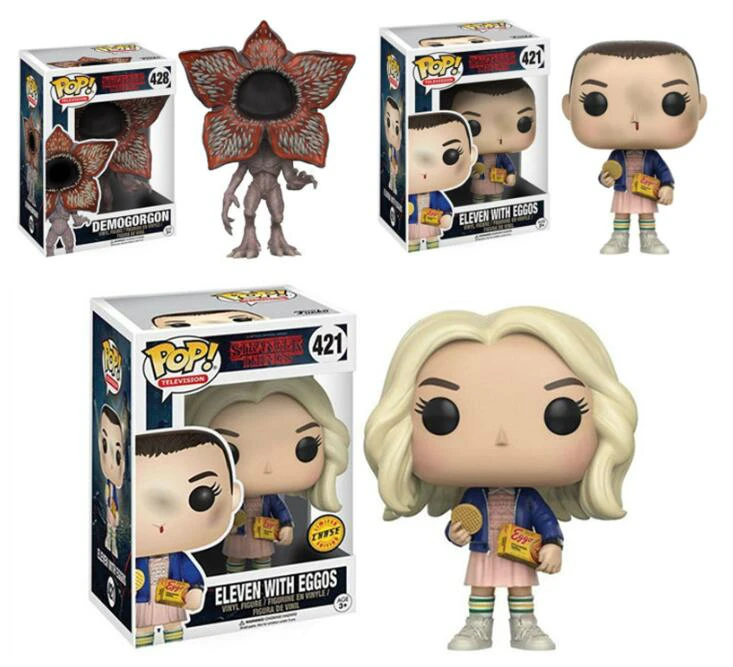 Funko Поп аниме странные вещи Little Eleven рисунок куклы Коллекция игрушки ПВХ экшн-фигурка из фильма мальчик игрушечные лошадки для детей