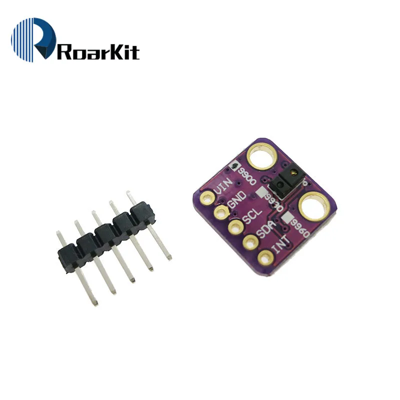 

Digital environment module brightness ranging from the proximity sensor RGB sensor APDS-9900