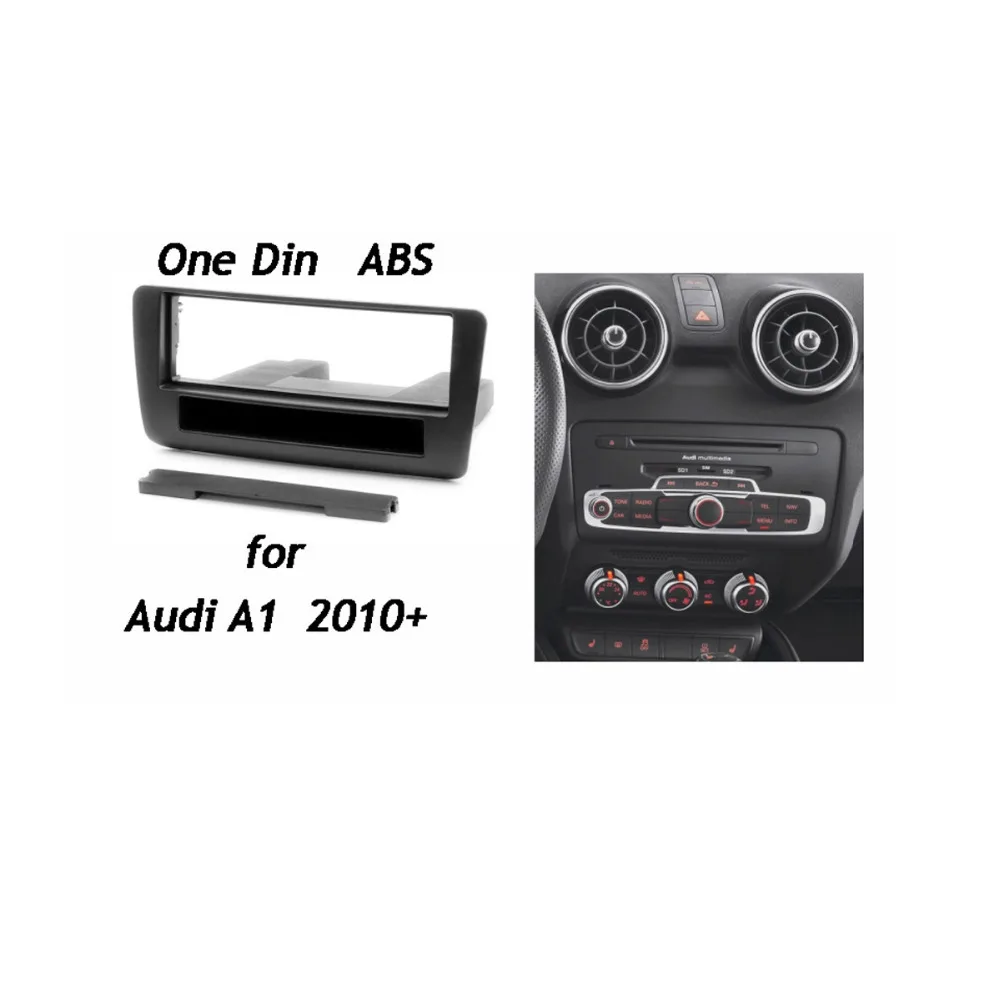 

One Din Car Radio Facia for AUDI A1 8X Headunit Dash Kit Fitting Trim Installation CD Fascia Face Plate Surround DVD Panel Frame