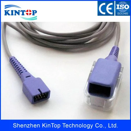 Nellcor spo2 sensor extension cable, Nellcor adapter cable,8ft,DB9 to DB9 female