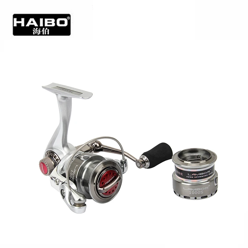 HAIBO двойной катушки высокопрочного Материал 8 Ball Bearing10S/20 s спиннинг катушка