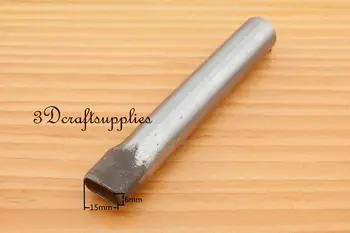 

leather puncher Hole Gasket Cutter Punch Set tool Rounded rectangular 15mm S263