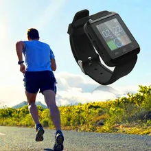 Bluetooth Smart Watch Sportuhr Tragbare Geräte Fitness Tracker Smartwatch Für android 2.3 Und Bis Gut wie GT08 DZ09
