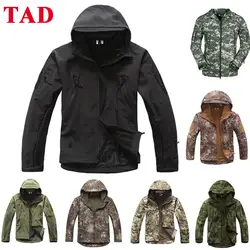 Военная Тактическая S TAD куртка из Акульей кожи или брюки Мужская одежда для охоты на открытом воздухе альпинистские водонепроницаемые