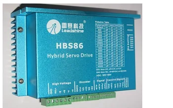 

HBS86 Leadshine cnc dsp a circuito chiuso guidare 8A 24 ~70vdc NEMA24 nema23 /34 motore passo-passo encoder engraving machine