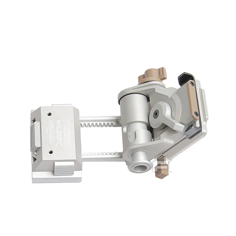 

Tactical NEW Helmet Wilcox Type L4G24 CNC NVG Mount Silvery Tactical Helmet Mount Accessories