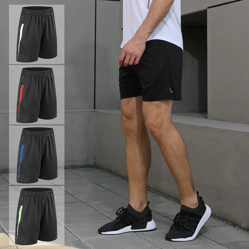Мужские быстросохнущие шорты для бега, дышащие, для активных тренировок, упражнений, пробежек, тренировок, тренажерного зала, шорты для бега, велоспорта