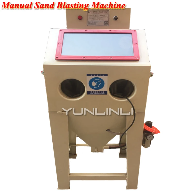 Electric Sandblaster Manual Type Sand Blasting Machine Metal Mould