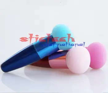 

by ems or dhl 1000pcs Cream Foundation Make Up Cosmetic Makeup Brushes Liquid Sponge Brush Random Color