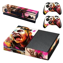 Игра Rage 2 наклейка на кожу для Microsoft Xbox One консоли и 2 контроллера для Xbox One Skins стикер s винил