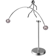 Балансирующая игрушка для пальцев, инструмент для динамического балансирования, колыбель Newton'S weighlifter Mold Metal Craft Perpetual Art Swing Kinetic M