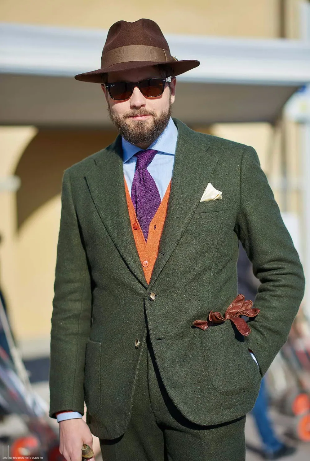 Mens green tweed jacket Clearance