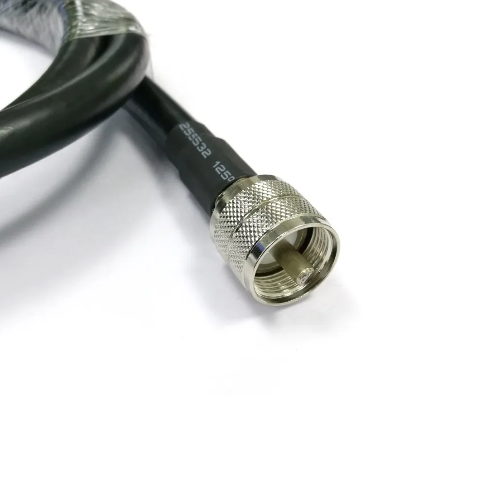 Беспроводной коаксиальный кабель UHF male PL259 переключатель RG8 50 см/100 см|Соединители|