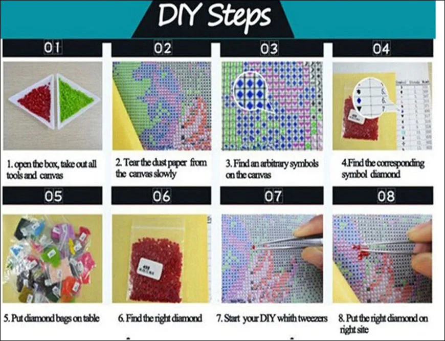Libertroy Patr/ón de Flor de Resina Redonda 5D DIY Diamante Pintura Encantador Punto de Cruz Completo Diamante Bordado Mosaico Costura Pintura Multicolor Mezclado