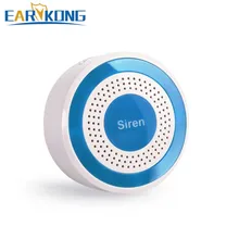 Новая беспроводная Стробоскопическая сирена Earykong 433 МГц, звук и светильник, сирена 100 дБ для PG103 PG168, Домашняя безопасность, wifi, GSM сигнализация, панельная система