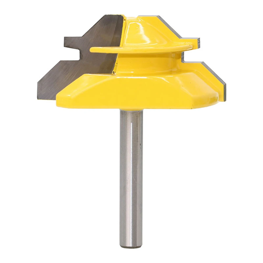 Деревообрабатывающий концевой фрезы 45 градусов 1/4 &quotхвостовик Tenon Cutter Фрезерные