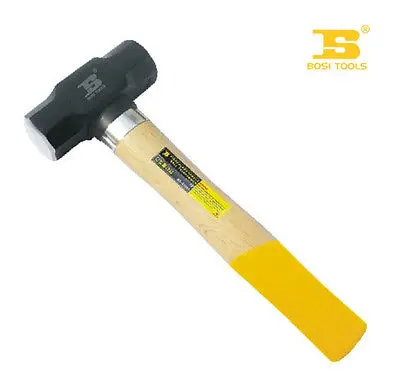 

Bosi Tool 6LB Sledge Hammer with Double Color Beech Wood Handle