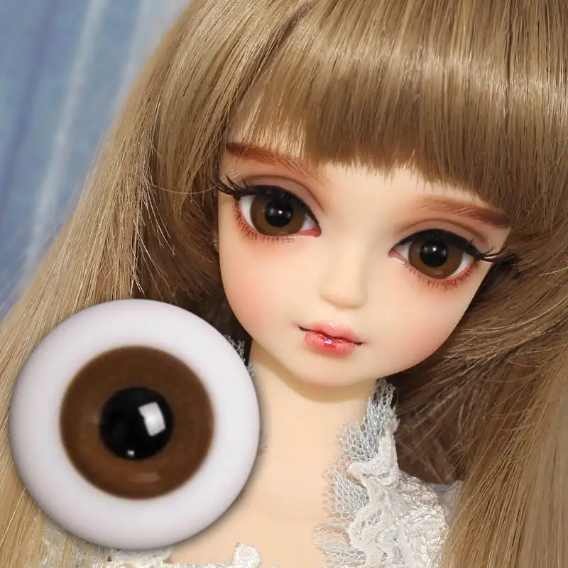 Fortune Days 1/4 BJD кукла 12 мм девять цветов глаза reborn девушки глаза высокое качество Blyth куклы игрушки - Цвет: qiaokeli se