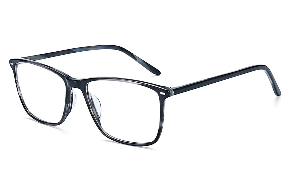 Optical Prescription Glasses Men Eyeglasses Hyperopia Myopia Prescription Lenses Acetate Glasses Anti-Blue-Ray (12)