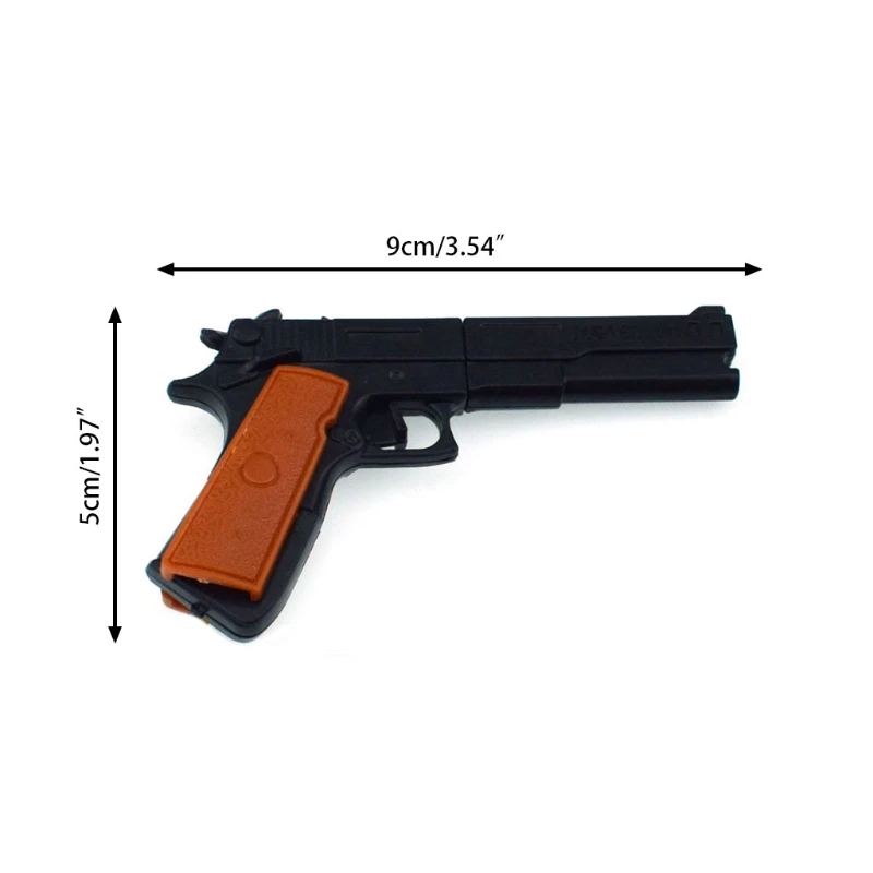 Классический сборный пистолет с резиновой лентой шутер стрельба Дети Детские игрушки портативный