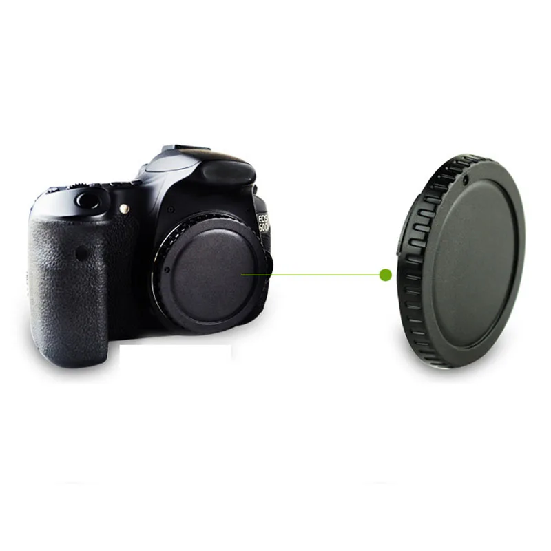 Tapa de cuerpo de cámara para Canon 1000D 500D 550D 600D EF EF-S Rebel T1i  eos - AliExpress