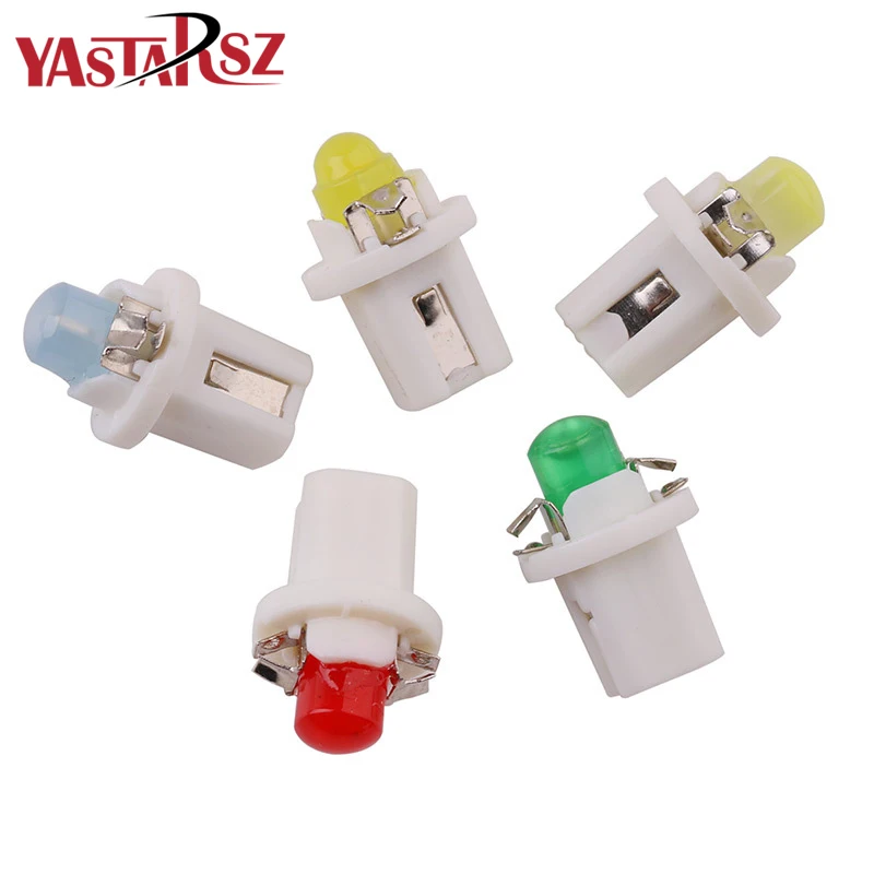 

10PCS b8.4 led car Light cob b8.4d B8.5 B8.3 509t Dash Board Instrument panel lamp Dashboard Warning Indicator Signal Bulb