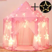 pink indoor tent