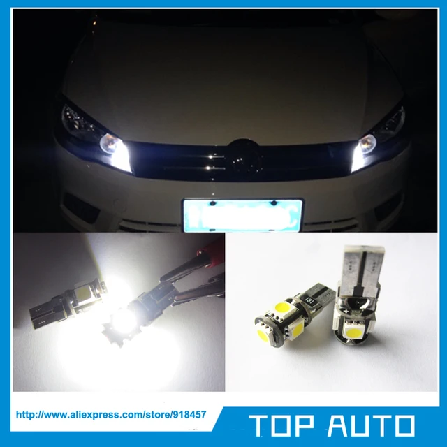 2pcs Error Free LED Parking City Light bulb For VW Golf MK6 & GTI Golf6